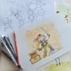 Atelier illustration création de personnage